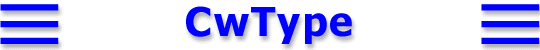 CwType logo
